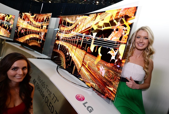 LG Flexible OLED Ultra HD TV 